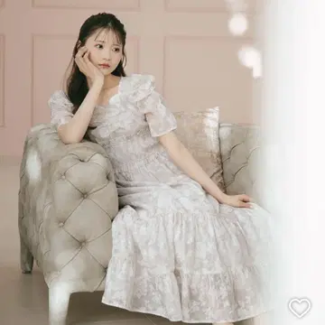 AnMILLE Flower 셔링 OP