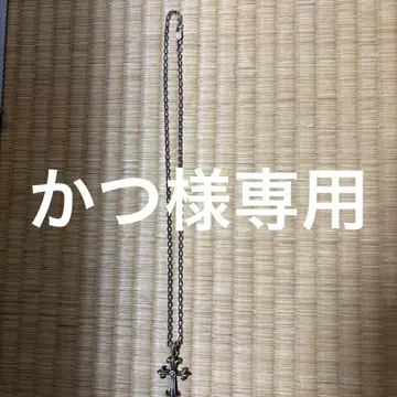 실버 십자가 목걸이