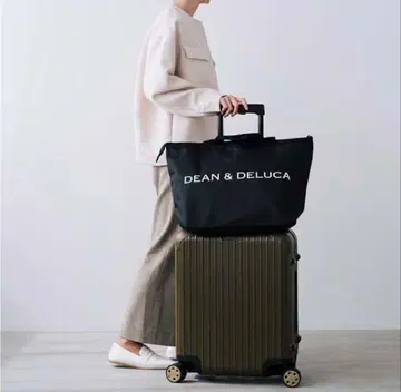 새상품 2025년 DEAN & DELUCA 트래블 백 재생 나일론 블랙