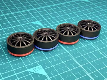 미니 사륜구동 페라 타이어 약 25.5mm 로우 프릭션