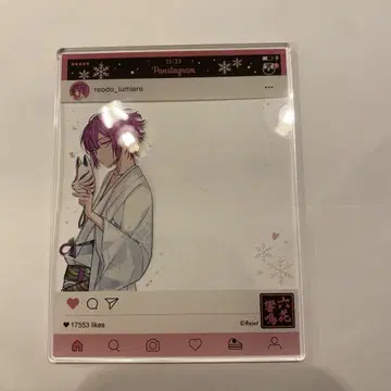 레오드 아크릴 포토 카드 디어보