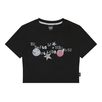 러브이즈트루 크롭 T셔츠