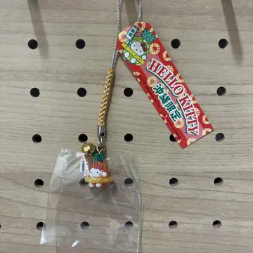 지역 키티 오키나와 한정판 파인애플 스트랩