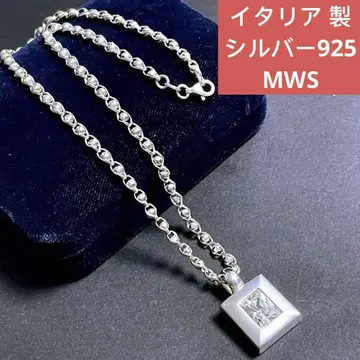 빈티지 이탈리아 실버 925 MWS 목걸이