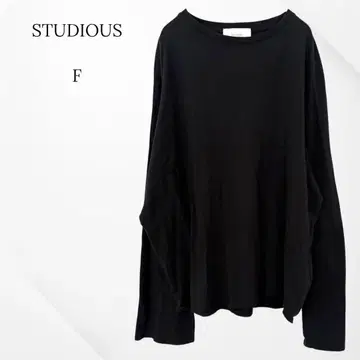 스테디 롱 티셔츠 긴팔 블랙 돌먼 일본제