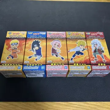 NARUTO 월드 컬렉터블 피규어 전5종