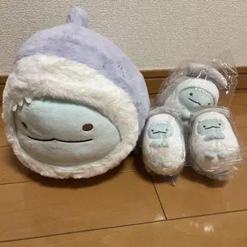 스미코구라시 수족관 한정 토카게 봉제 인형 풀세트 상어