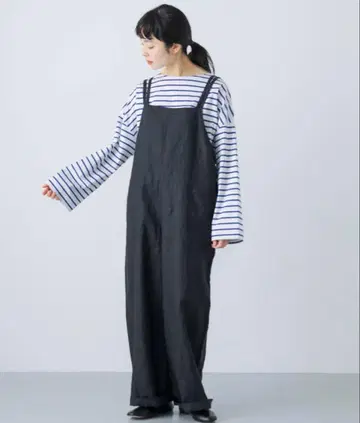 카구레 린넨 살로펫 블랙 흑