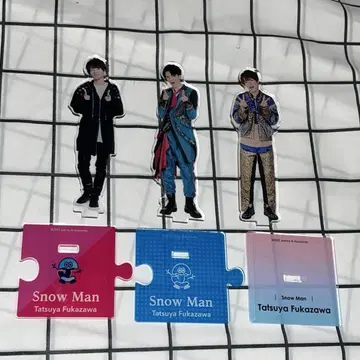 Snow Man 후카사와 타츠야 아크릴 스탠드 세트