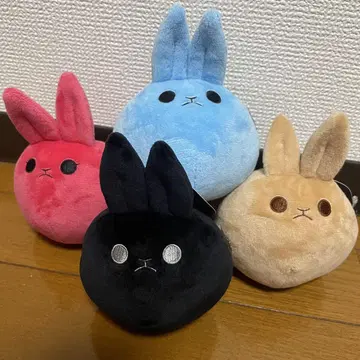 makkurousagi 마스코트 봉제 인형 4종 세트 컴프