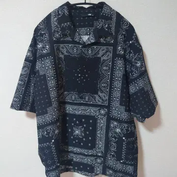 THE NORTH FACE 숏 슬리브 알로하 벤트 셔츠 XL
