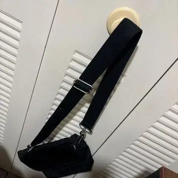 블랙 나일론 사코슈 백