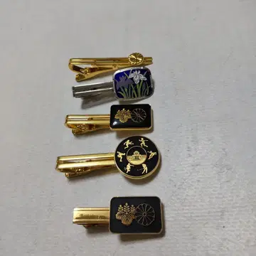 메이지 신궁 넥타이핀 세트