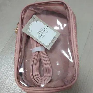 3COINS 2WAY 봉제 인형 파우치 핑크