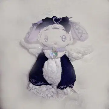 처진 귀 고딕 엔젤 토끼 마스코트