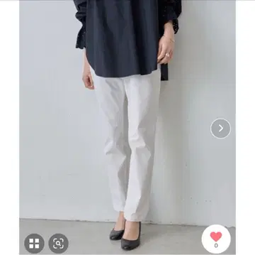 미사용에 가까운 비어즐리 테크 하이 텐션 슬림 턱 팬츠 정가 18700