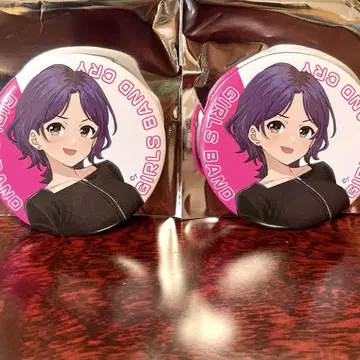 여아 밴드 크라이 빌레반 한정판 캔뱃지 나나 2개 세트