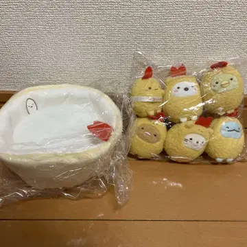 스미코구라시 에비후라이의 날 수주 봉제 인형 풀세트