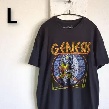 구제 의류 GENESIS 제네시스 밴딩 티셔츠 블랙 L