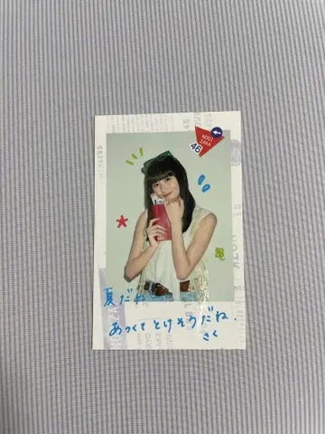 노기자카46 엔도 사쿠라 폴라로이드풍 스티커 전 카페