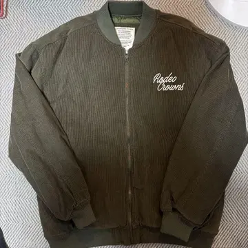 Rodeo Crowns 코듀로이 자수 자켓
