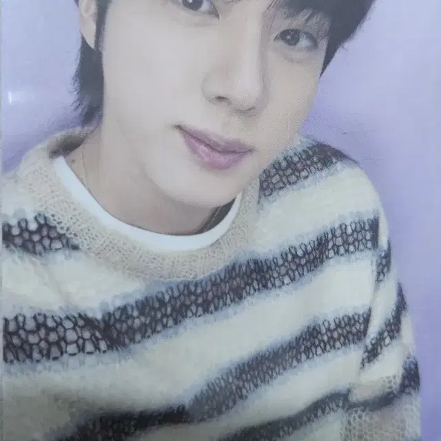 런석진 데님자켓 포카 진 방탄소년단진