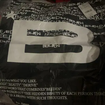 beeden popup 한정판 토트백