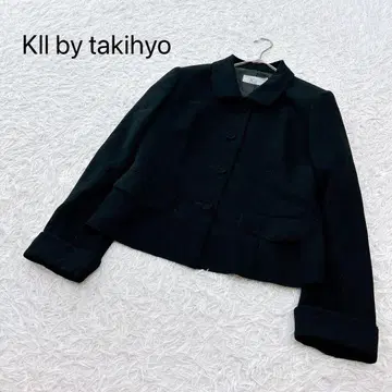 [타키효] 긴팔 자켓 라메 믹스 블랙 볼레로 결혼식 겉옷 L 포멀