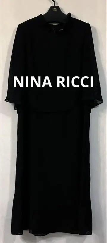 NINA RICCI 블랙 포멀 원피스