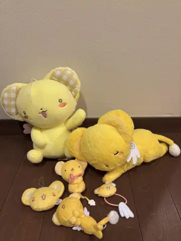 케로 봉제 인형 세트 카드캡터 사쿠라 마스코트