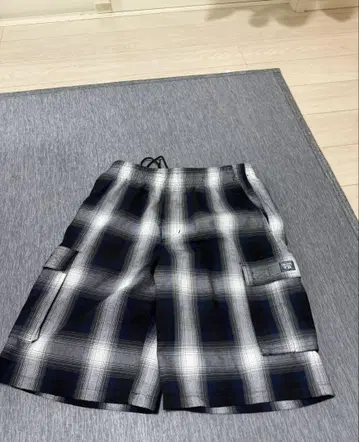 FB COUNTY 체크 무늬 숏 팬츠 L 사이즈