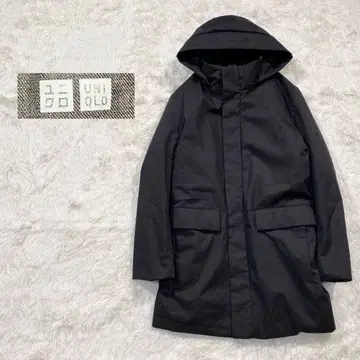 1017 [새상품급] UNIQLO 유니클로 다운 코트 짙은 그레이 M