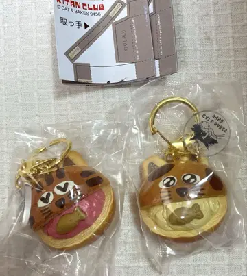 CAT&BAKES9456 도라네코 빵 마스코트 피넛 스트로베리