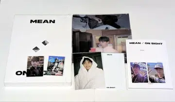 MEAN : on sight 민호 사진전 사진집 + 카탈로그 별매