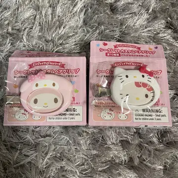 산리오 커스텀 헤어 클립 마이멜로디 & 키티