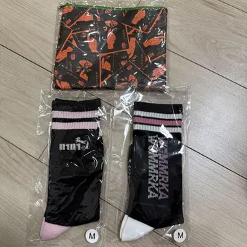 가마키 라키아 삭스 M 사이즈 2켤레 세트와 파우치 포함