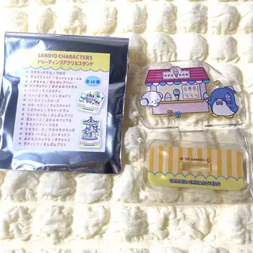 산리오 페스티벌 무니구루미 파티오 턱시도 샘 코기문 아크릴 스탠드