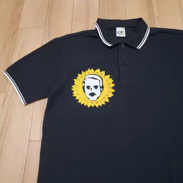 레스잔 프린트 피케 셔츠 일본제