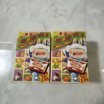 라부부 팝마트 THEMONSTERS WACKY MART 2개