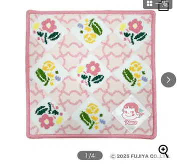 페코짱 셔닐 직조 손수건