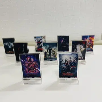 MARVEL 어벤져스 포스터 아크릴 스탠드