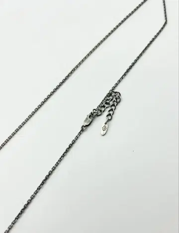 AVALANCHE 아발란치 실버 팥 목걸이 45-50cm