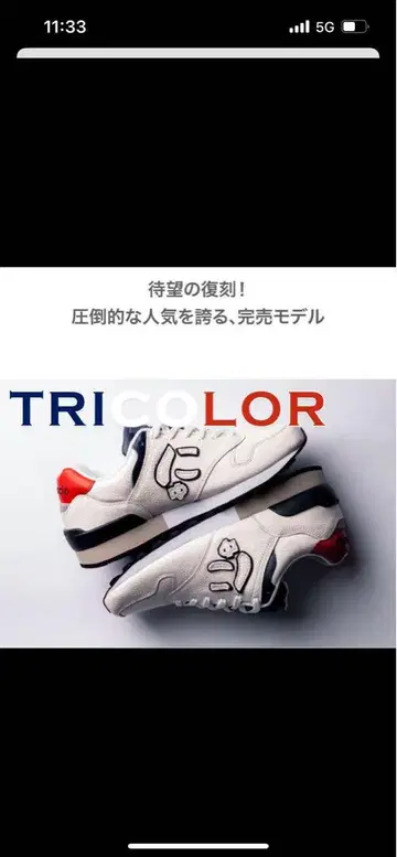 sangace TRICOLOR 스니커즈