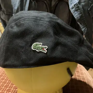 라코스테 블랙 헌팅 모자 58cm