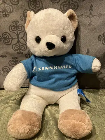 Sennheiser 테디베어 봉제 인형 젠하이저 베어