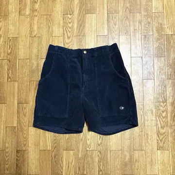 Ocean Pacific 코듀로이 하프 팬츠 네이비 베이커 M