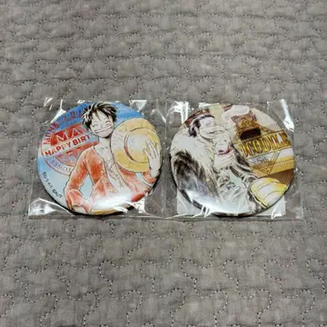 ONEPIECE 원피스 타워 생일 캔뱃지 루피 크로커다일