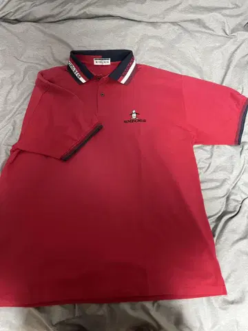Munsingwear 레드 피케 셔츠 LB