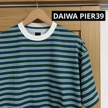 새상품급 DAIWA PIER39 멀티 보더 티셔츠 L 사이즈