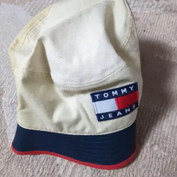 TOMMY JEANS 햇 베이지/네이비/사이즈 OS 여성용 남성용 E